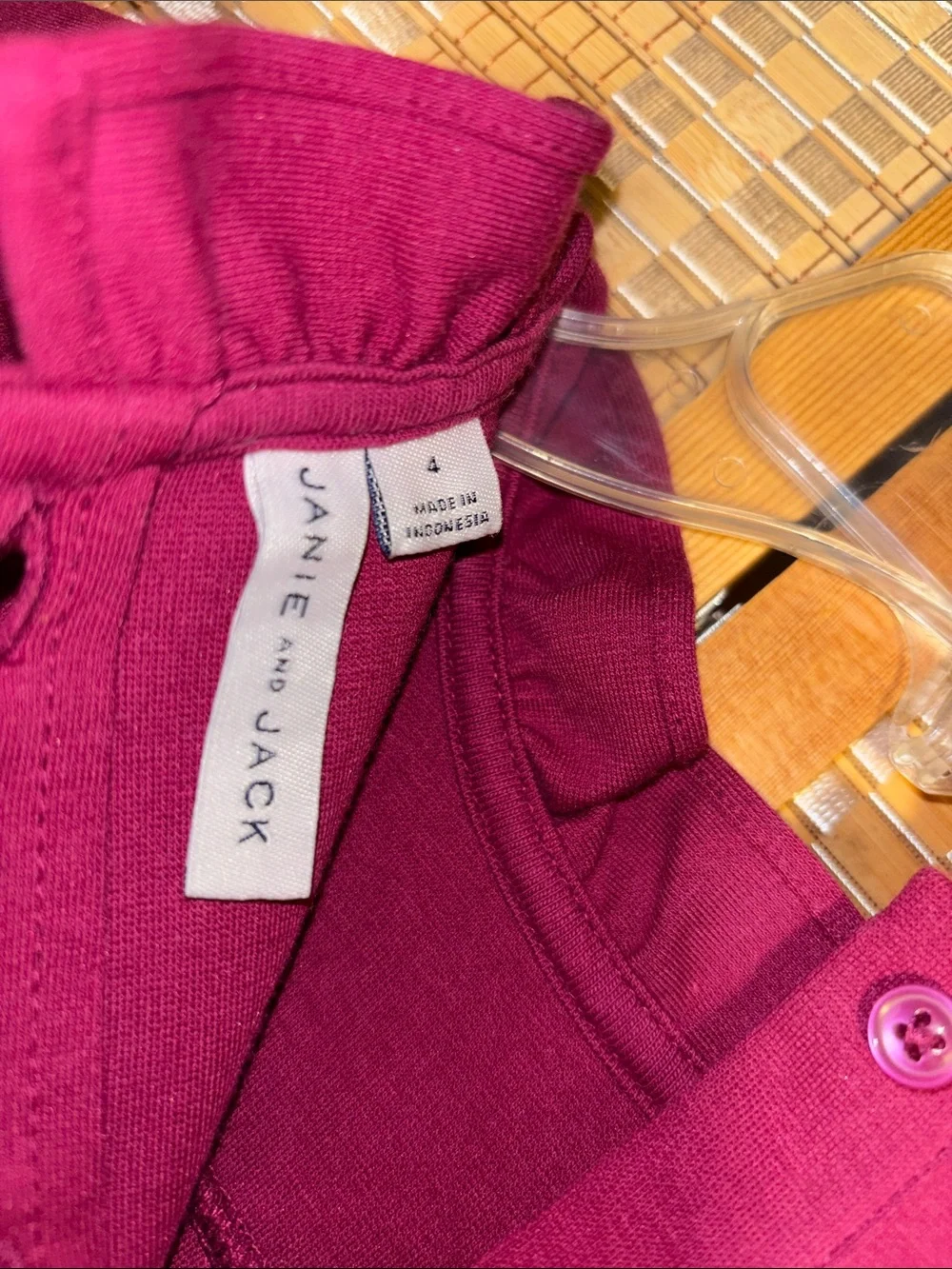 Janie and Jack | Girl's Raspberry Radiance Faux Fur Ruffle Ponte Dress - Size 4
